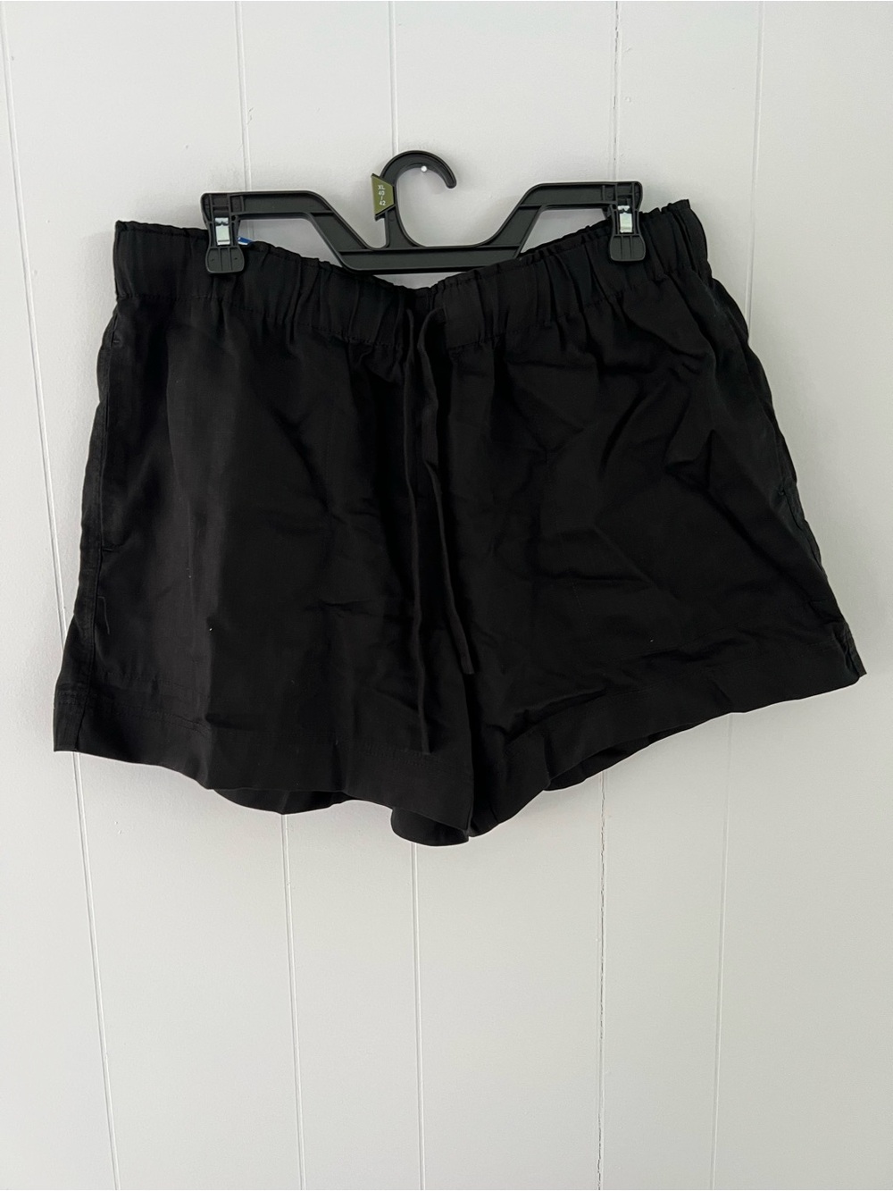 Hilary Radley Black Drawstring Shorts #211